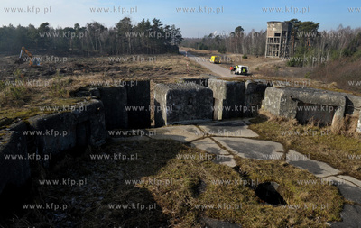 Obiekty militarne na Stogach wchodzace w sklad 25 Baterii...