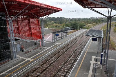 Przystanek PKM Jasien. 28.08.2015 fot. Maciej Kosycarz...