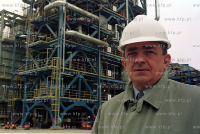 Wlodzimierz Dyrka , prezes Rafinerii Gdanskiej . 19.04.99...