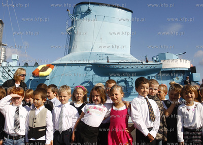 Gdynia. ORP Blyskawica. Uroczyste Pasowanie na Ucznia...