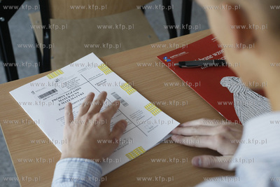 Gdansk. Liceum Ogolnoksztalcace nr. XV. Matura probna...