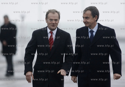 Sopot. Spotkanie premiera RP Donalda Tuska z premierem...