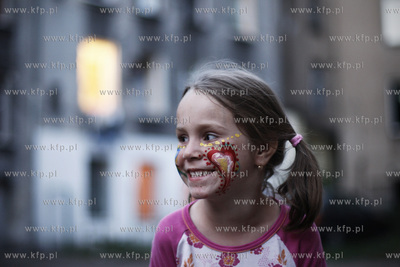 Gdansk Wrzeszcz. Podworko pomiedzy ulicami Konrada...