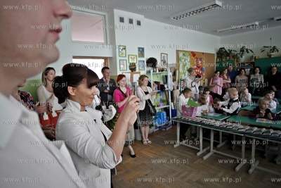 Gdansk. Szkola podstawowa nr 50. Zakonczenie roku szkolanego...