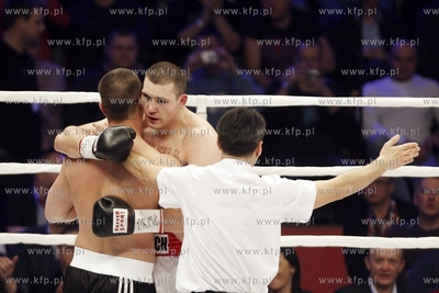 Sopot. Ergo Arena.  Gala boksu Polsat Boxing Night....