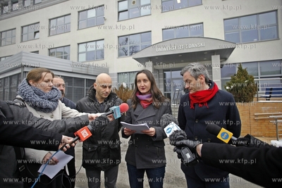 Rektorat Uniwersytetu Gdanskiego przy ul. Bazynskiego...