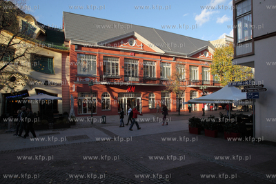 Wyremontowany budynek bylego kina Polonia w Sopocie....