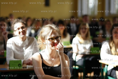 Liceum Ogolnoksztalcace nr. 1 w Gdansku. Matura pisemna...