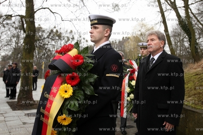 Rocznicowe obchody Powrotu Gdańska do Macierzy. Złożenie...