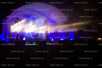 Gdynia. Festiwal Filmowy w Gdyni. Koncert zespołu...