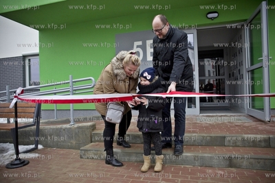 Uroczystość wręczenia kluczy lokatorom budynków...