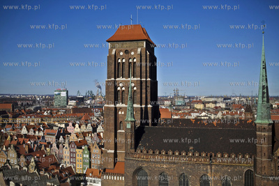 Rozpoczął sie remont Bazyliki Mariackiej w Gdańsku.24.03.2017fot....