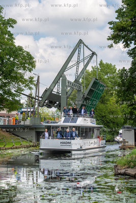 Nowy Dwór Gdański. Uroczyste otwarcie nowej przystani...
