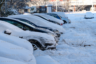 Zima w Gdańsku. Morena. Zaśnieżone samochody. 12.01.2026...
