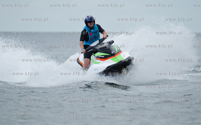 Plaza w Gdansku - Brzeznie . Jetskirace - Mistrzostwa...