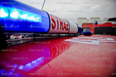 Gdansk. Komenda Wojewodzkiej PSP w Gdansku. Przekazanie...