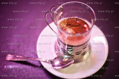 Restauracja Gdanska przy ul. Sw. Ducha. Barysta Waldemar...