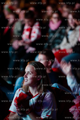 Gdansk. Targ Weglowy. Strefa kibica towarzyszaca Mistrzostwa...