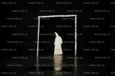Gdansk. Teatr Wybrzeze. Proba spektaklu pt. Martwe...