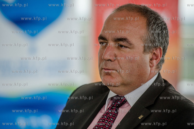 Gdansk. Sobieszewo. Prezentacja zbiornika na wode Kazimierz...