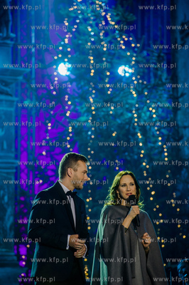 Gdansk. Centrum Sw. Jana. Koncert pt. Cała Polska...