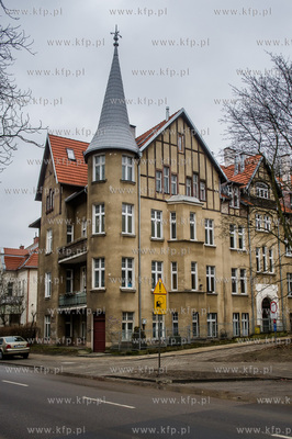 Gdańsk. Wrzeszcz. Kamienica przy ul. Jaśkowa Dolina...