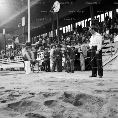 Spartakiada na stadionie przy ul. Traugutta w Gdańsku...