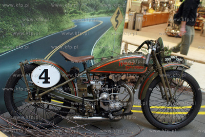 Wystawa historycznych modeli motocykli Harley Davidson...