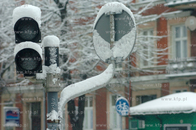 Zima w Slupsku.
24.11.2008
fot. Artur Bissari / KFP