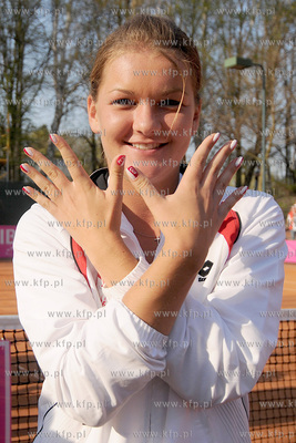 Korty Tenisowego Klubu Sportowego ARKA w Gdyni. Polska...