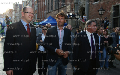 Gdansk. Baltic Sail. Parada zaglarzy ul. Dluga. Parade...