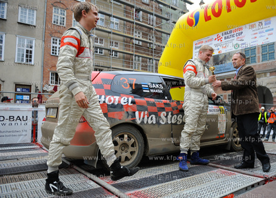 Gdansk. Dlugi Targ. Meta  6-go Rajdu Lotos Baltic Cup.
n/z...