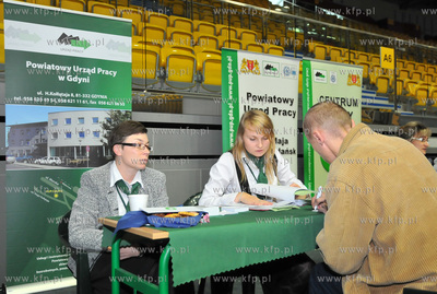 Gdynskie Targi Prasy w Hali widosiskowo-sportowej.
14.10.2010
fot....