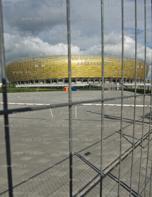 Gdansk stadion po przejeciu przez UEFA na Euro 2012...
