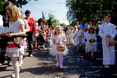 Procesja Bozego Ciala parafii sw. Maksymiliana Kolbe...