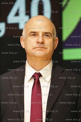 Warszawa Debiut Energa SA na gieldzie N/z prezes zarzadu...