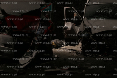 Wypadek smiertelny na drodze krajowej 22 kolo Chojnic,...