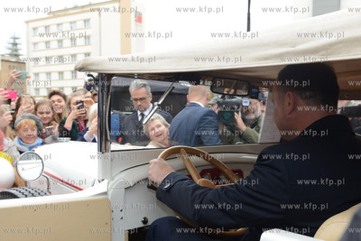 Gdynia. Prezydent Andrzej Duda odwiedził, podczas...