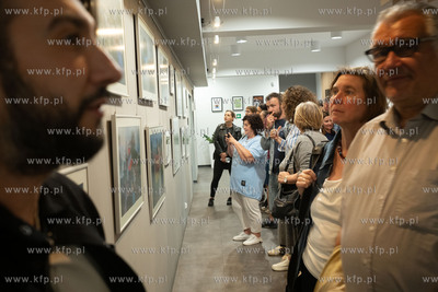 Gdansk 10.07.2025 Wernisaz wystawy Karoliny Misztal...