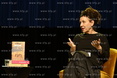 Theater De Regentes w Hadze.Spotkanie z Olgą Tokarczuk...