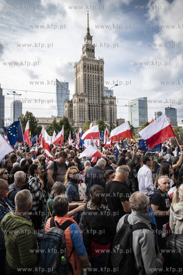 Warszawa. Marsz Miliona Serc. 01.10.2023 fot. Anna...