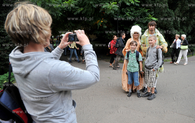 Gdansk. Park oliwski, V Miedzynarodowy Festiwal Mozartowski...