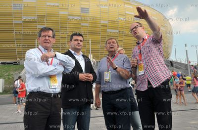 Dzien otwarty nowego gdanskiego stadionu PGE Arena,....