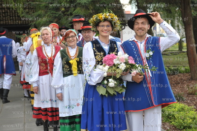 Chmielno. Kaszuby. Inscenizacja wesela kaszubskiego...