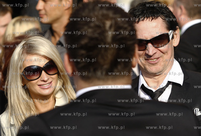 Gdansk. Katedra Oliwska. Slub Dariusza Michalczewskiego...