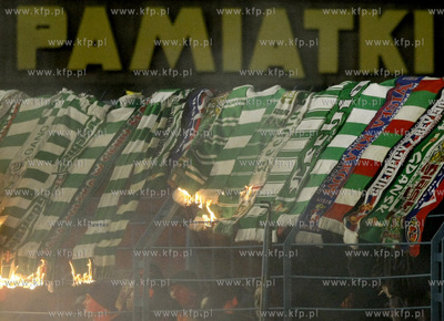 Gdynia. Ekstraklasa pilki noznej. Mecz Arka Gdynia...