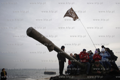 Sopot. Wielka Orkiestra Swiatecznej Pomocy. Przejazdzka...