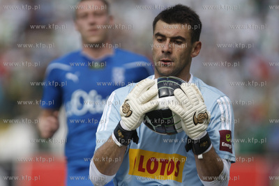 Gdansk. Mecz o mistrzostwo Ekstraklasy. Lechia Gdansk...