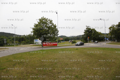 Gdansk. Boisko pilkarskie przy ul.Koscierskiej klubu...