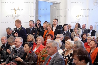 Gdansk. Palac Opat]ow. Promocja ksiazki Barbary Kanold...